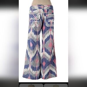 Georgie Bold Pink And Purple Wide Leg Pants 10